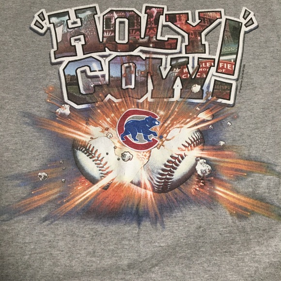 Chicago Cubs “Holy Cow” VTG 2007 Wrigley Field MLB - Picture 2 of 8
